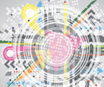 Colorful Techno Background